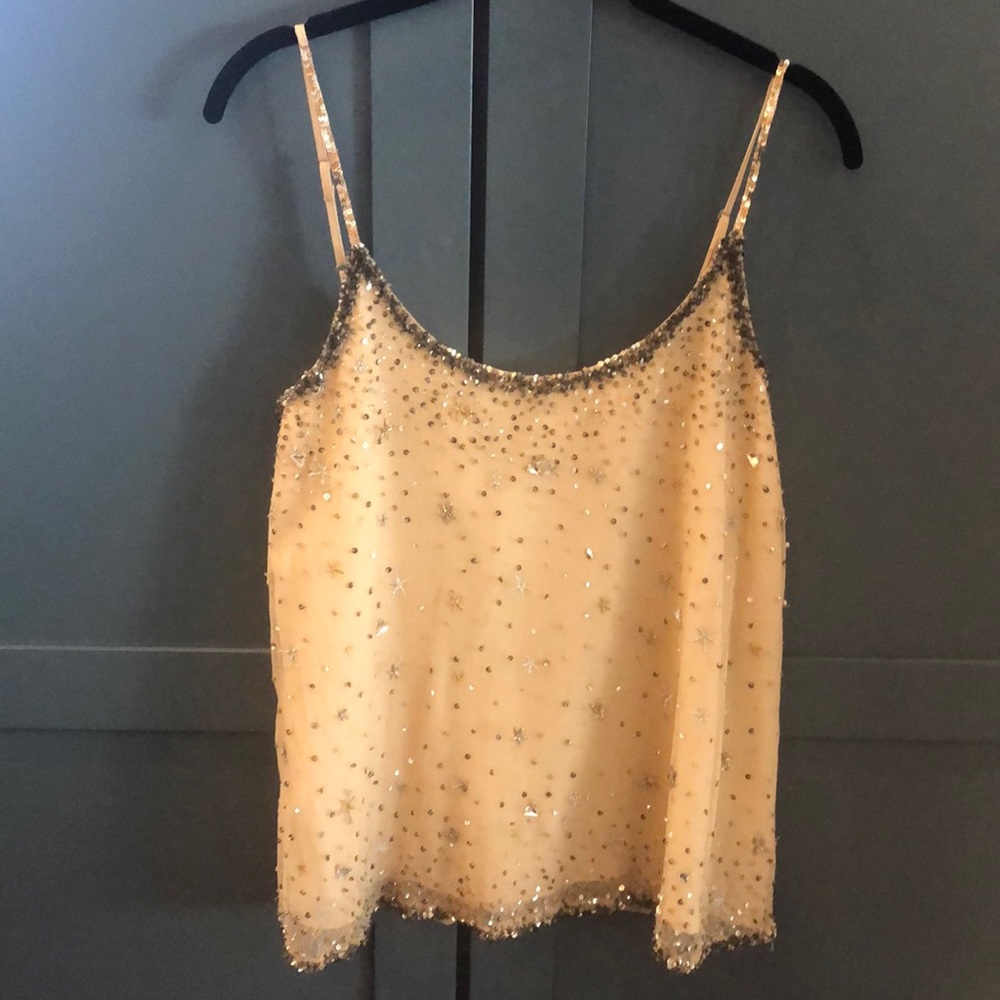 Joie sequined tank top